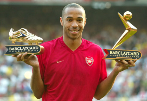 Thierry Henry Golden Boot