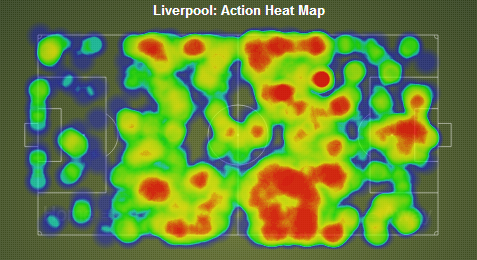 Liverpool heat map