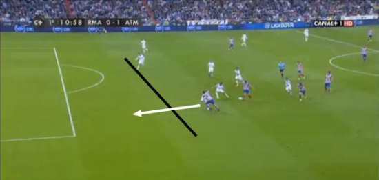 As seen here for the goal, Ramos played Costa on side (like he did on a number of occasions).