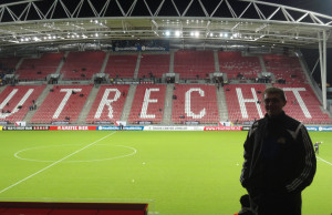 Me! At Stadion Galgenwaard, the home of FC Utrecht.