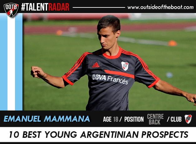 Emanuel Mammana River Plate Talent 2014