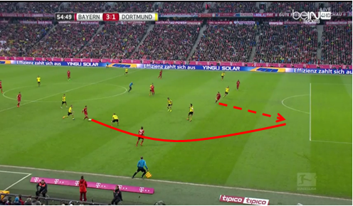 Bayern good forward runs