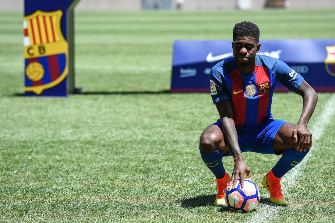 Samuel Umtiti's departure to Barcelona will be a big loss for the club. JOSEP LAGO / AFP / Getty Images