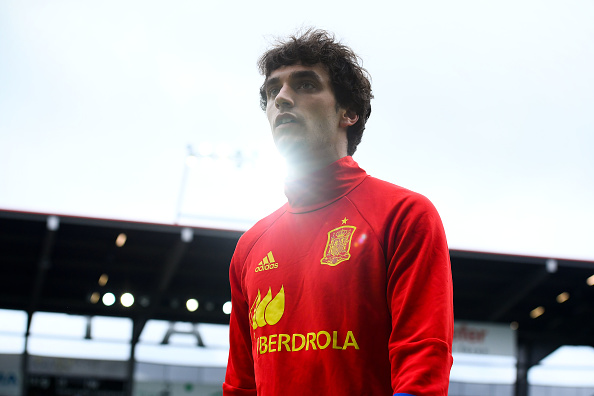 ST GALLEN, SWITZERLAND - MAY 29: Mikel Oyarzabal of Spain looks on before the kick-off of an international friendly match between Spain and Bosnia at the AFG Arena on May 29, 2016 in St Gallen, Switzerland. (Photo by David Ramos/Getty Images)