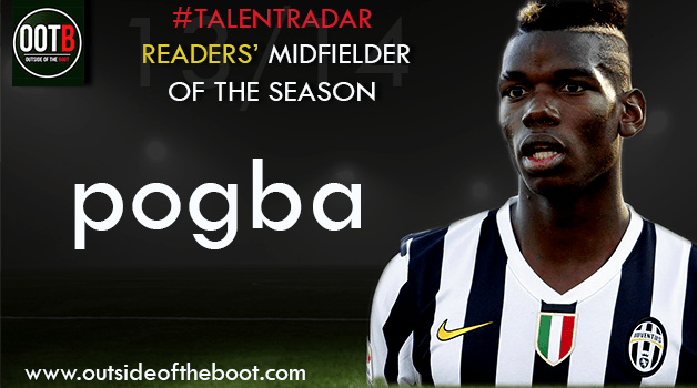 Talent Radar Readers' Midfielder of the Season 13-14