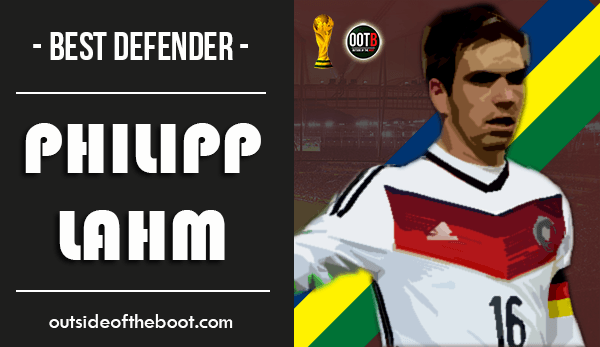 World Cup Best Defender Philipp Lahm