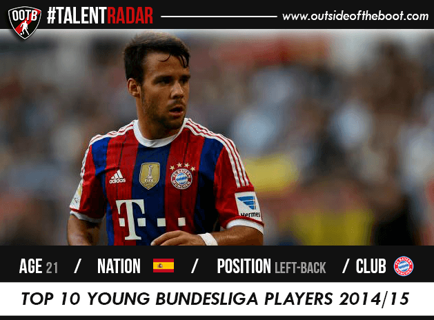 Juan Bernat Bayern Munich Talent