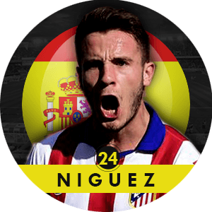 Saul Niguez 2015