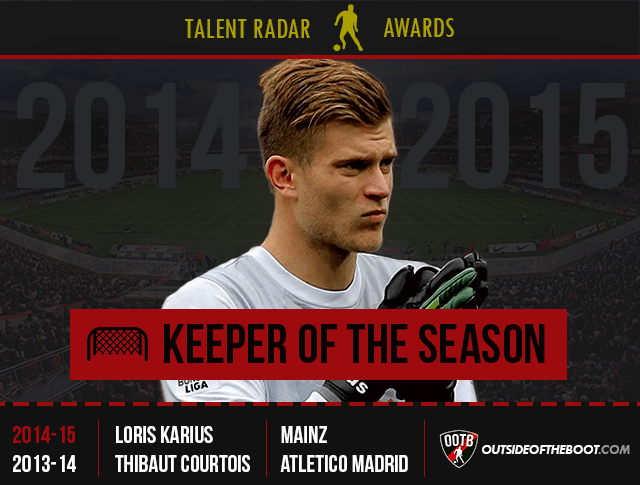 Talent Radar Keeper of the Season 2014-15