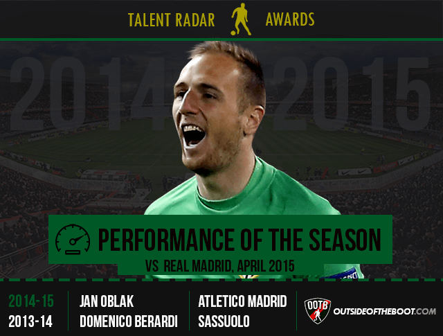 Talent Radar Performance of the Season 2014-15