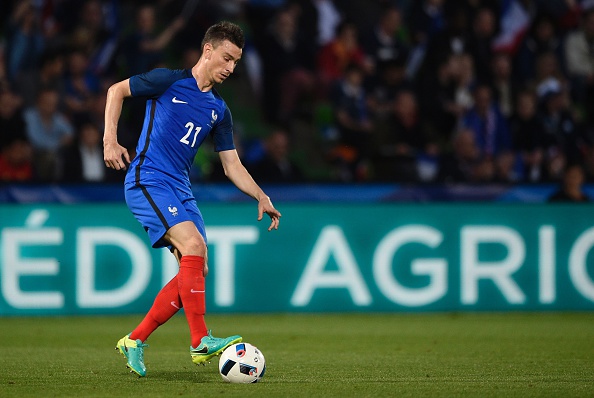 France's defender Laurent Koscielny controls the ball during the friendly football match between France and Scotland, at the Saint Symphorien Stadium in Metz, eastern France, on June 4, 2016, in preparation of the UEFA Euro 2016. France defeated Scotland 3-0. / AFP / JEAN-CHRISTOPHE VERHAEGEN (Photo credit should read JEAN-CHRISTOPHE VERHAEGEN/AFP/Getty Images)