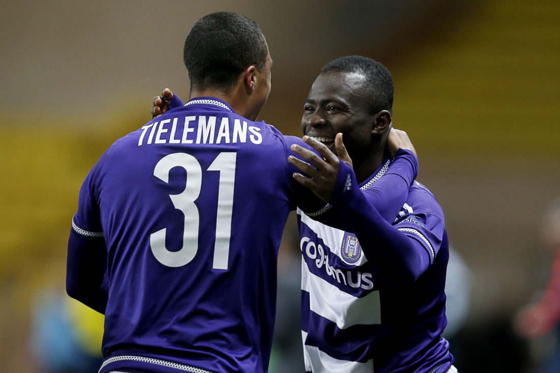 Frank Acheampong and Youri Tielemans are set to have crucial roles again with Anderlecht. VALERY HACHE / AFP / Getty Images