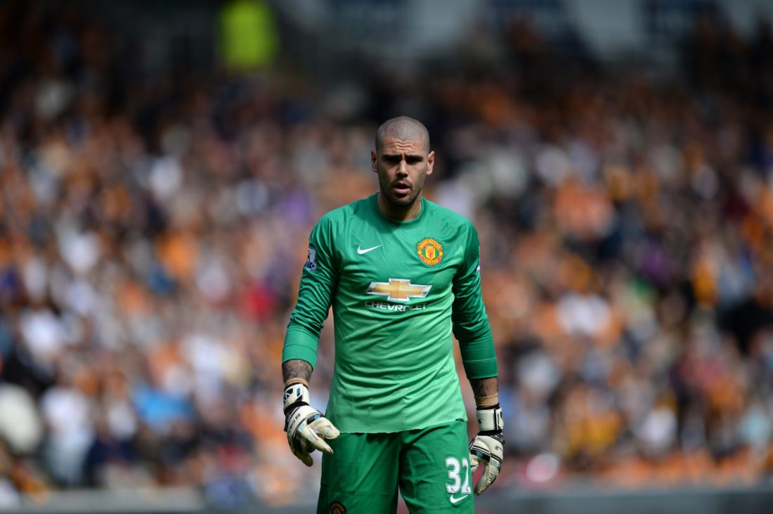 Victor Valdes needs to resurrect a career that has been on a downward spiralm with his Manchester United stint the latest calamity. OLI SCARFF / AFP / Getty Images