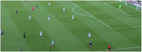 Morata drifting into wide area from no.9 position