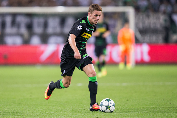 Thorgan Hazard in Champions League action. Maja Hitij / Bongarts /Getty Images